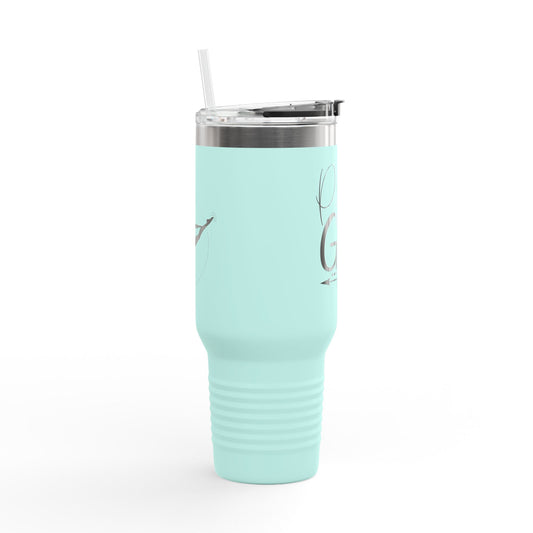 Pilates Girl 40oz Insulated Travel Mug