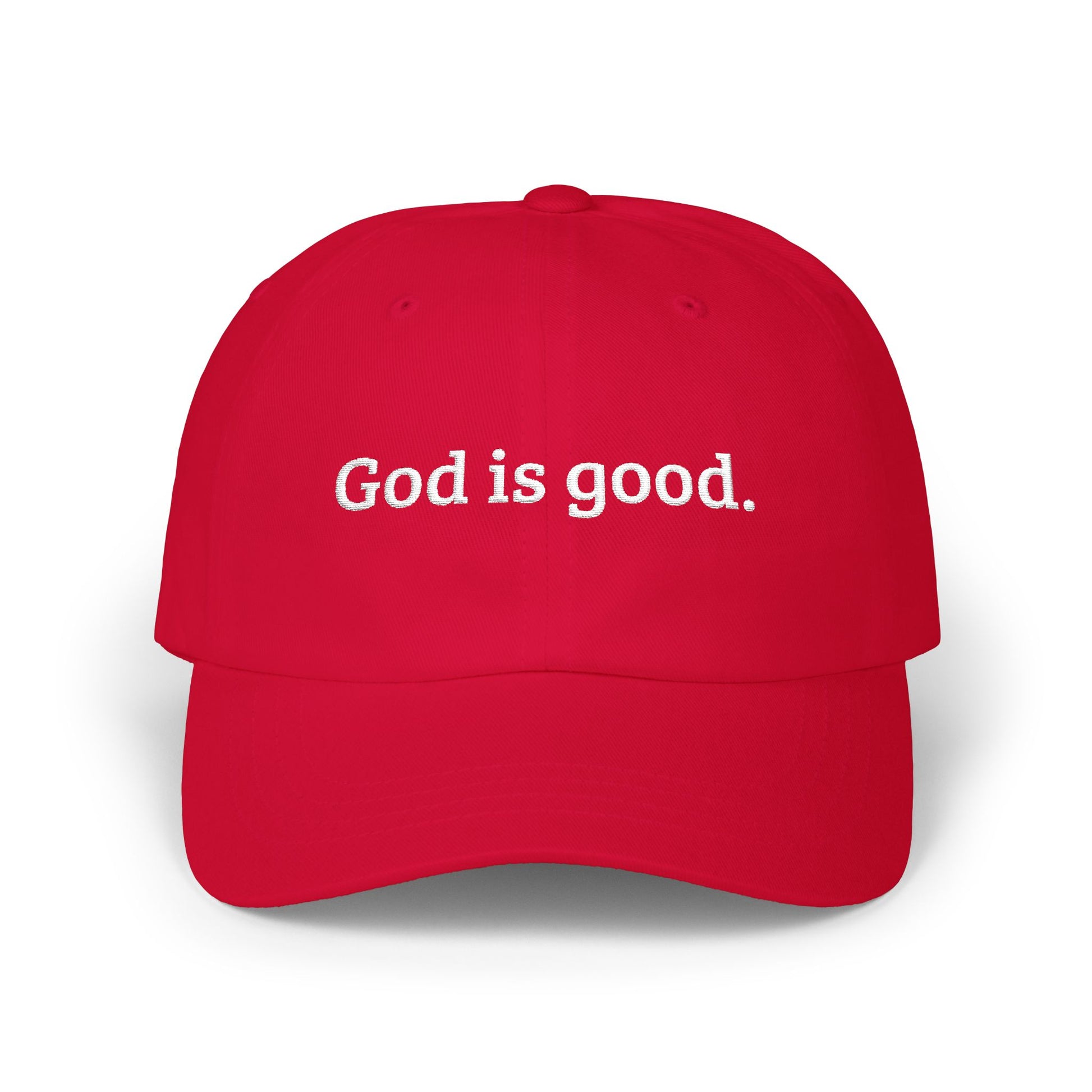 God Is Good embroidered Dad Cap | Baseball Hat, Christian Faith Statement - FARS