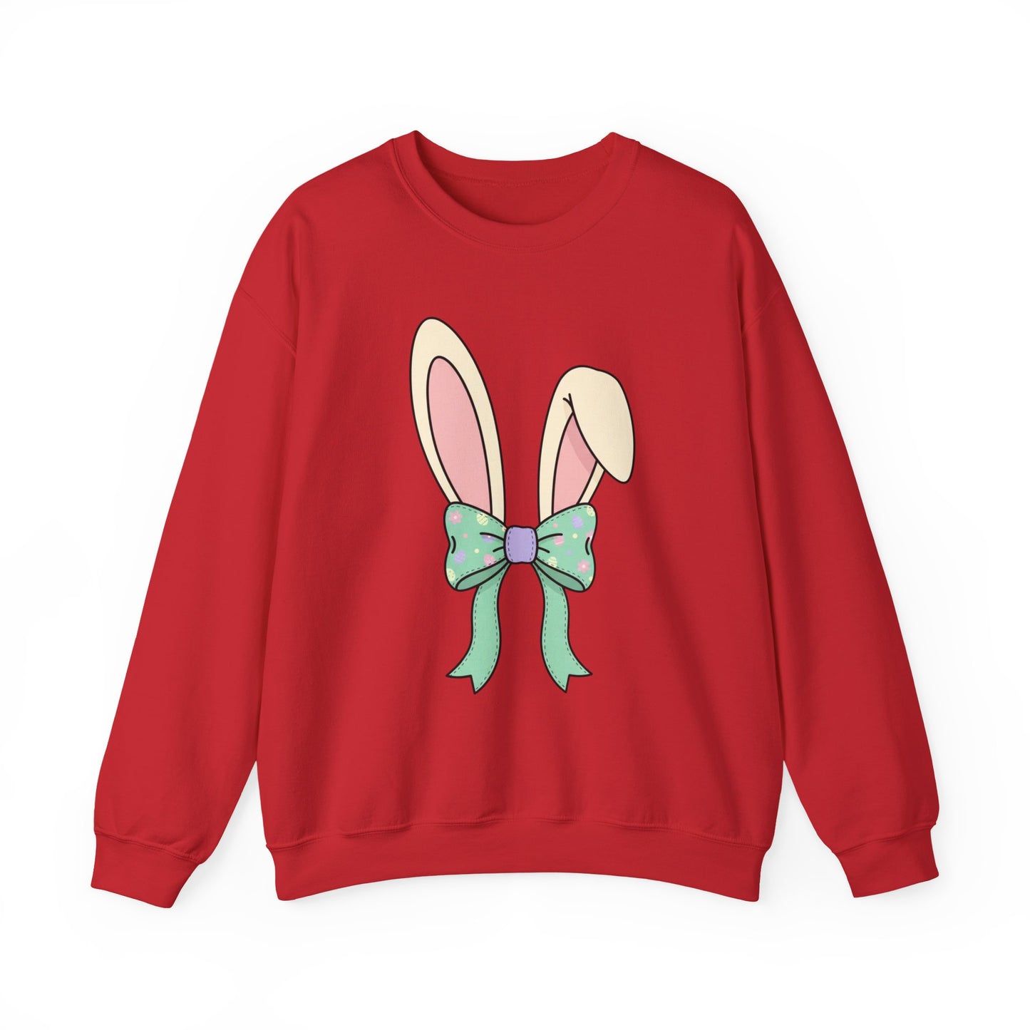 Easter Bunny Ears Crewneck Sweatshirt — Happy Easter