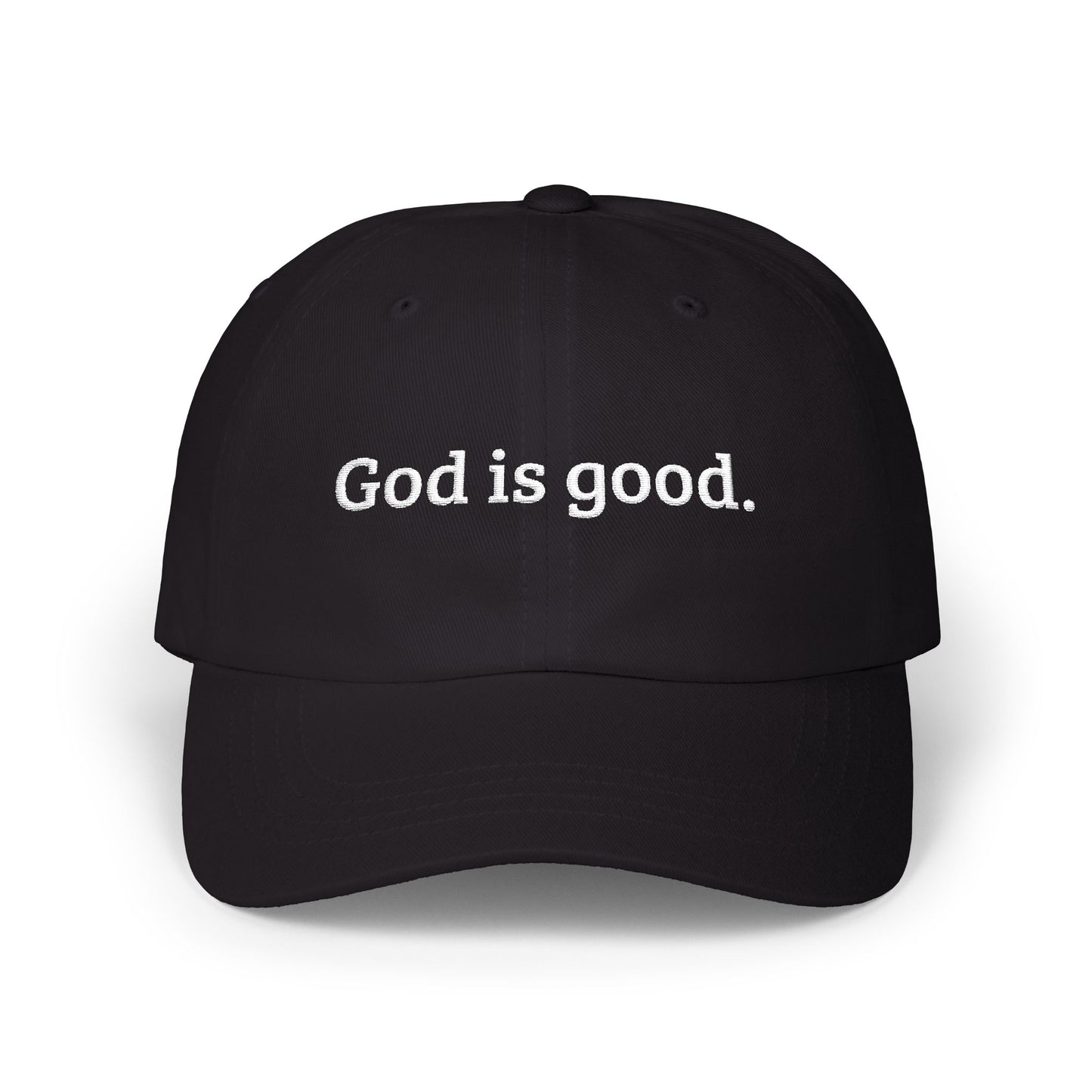 God Is Good embroidered Dad Cap | Baseball Hat, Christian Faith Statement - FARS