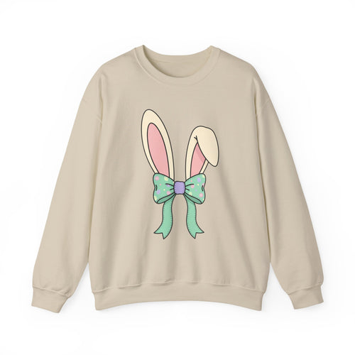 Easter Bunny Ears Crewneck Sweatshirt — Happy Easter