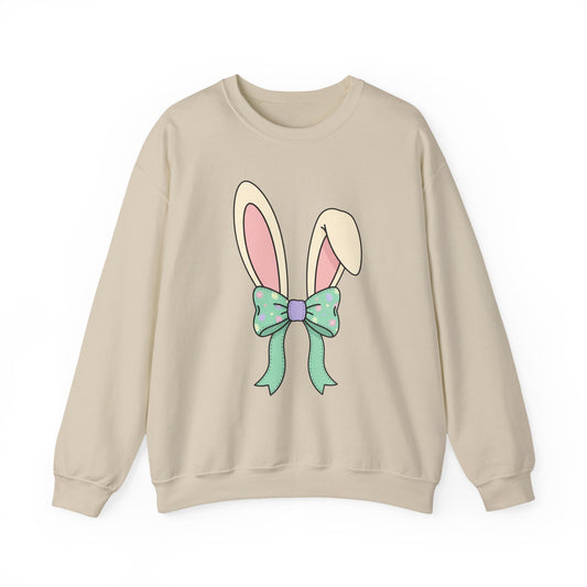 Easter Bunny Ears Crewneck Sweatshirt — Happy Easter
