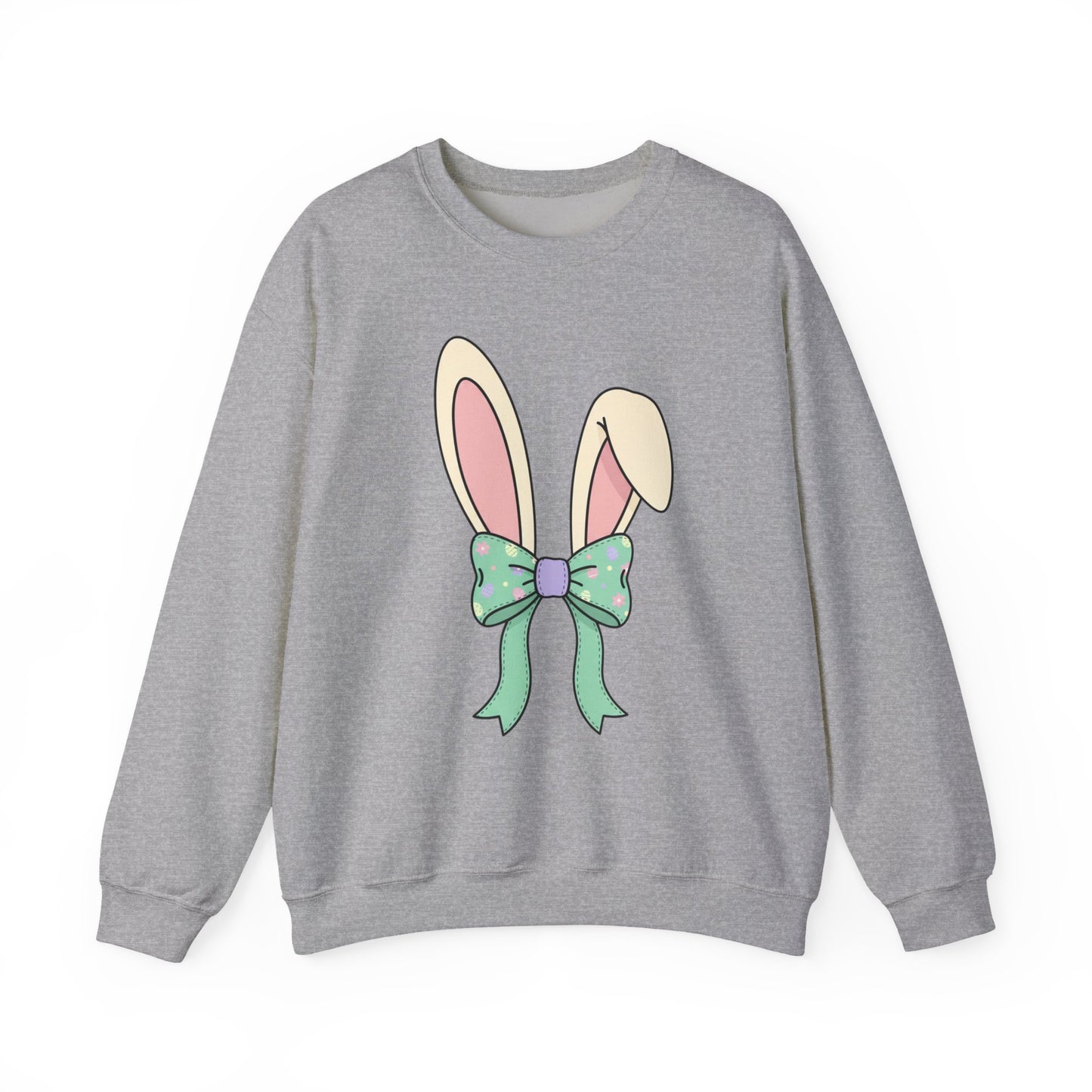 Easter Bunny Ears Crewneck Sweatshirt — Happy Easter