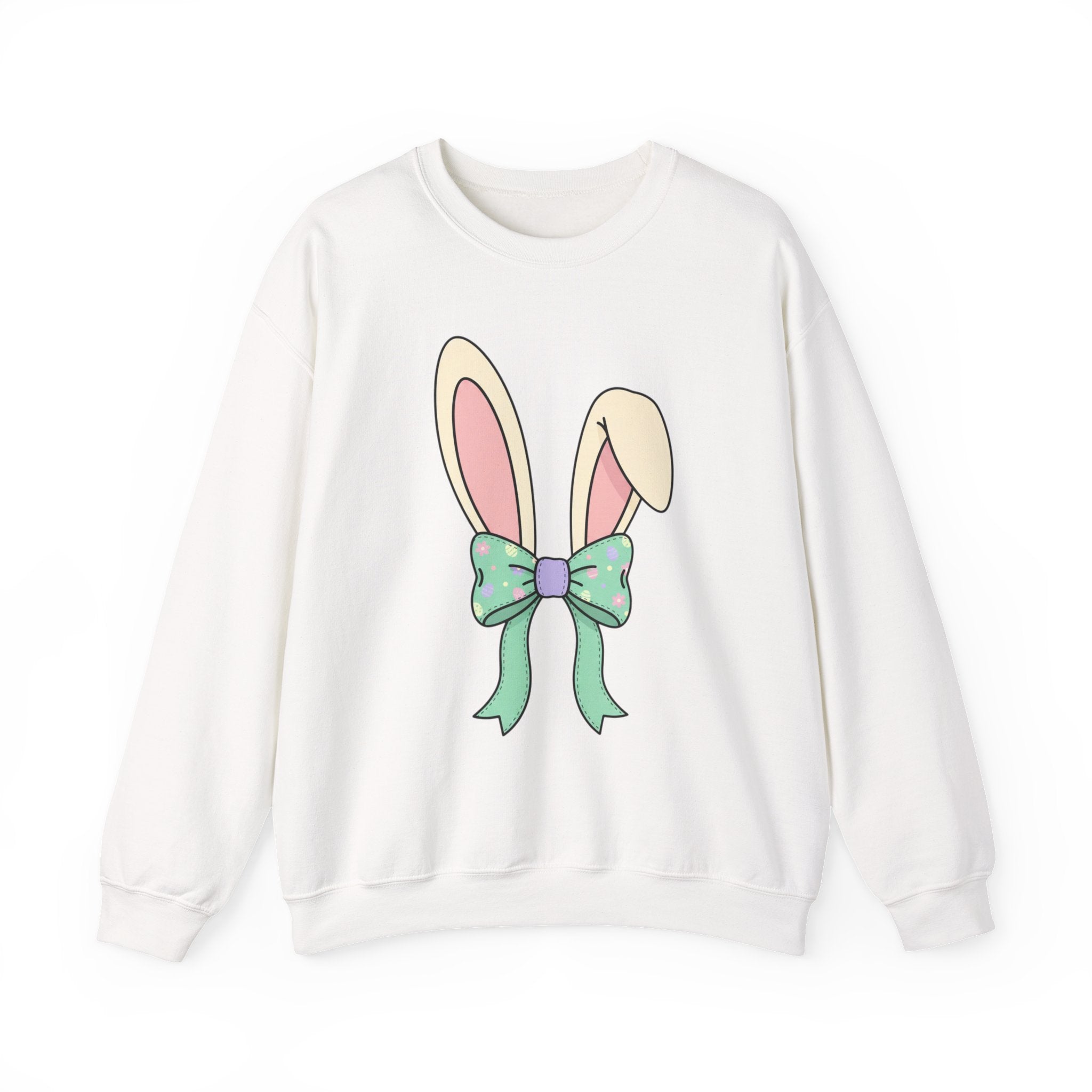 Easter Bunny Ears Crewneck Sweatshirt — Happy Easter