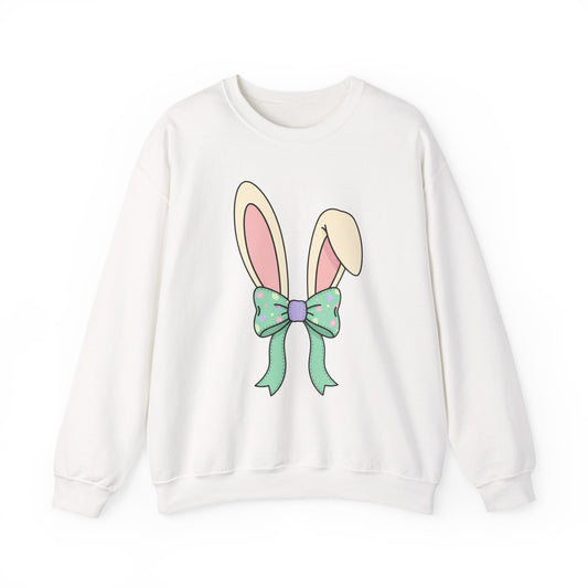 Easter Bunny Ears Crewneck Sweatshirt — Happy Easter